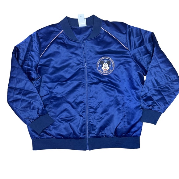 2021 Disney Parks Walt Disney World 50th Anniversary Bomber Jacket 1X - Picture 1 of 4